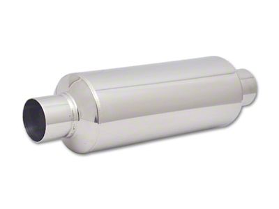 Vibrant Performance SS Resonator Standard Design 2.5in inlet/outlet x 18in long - 17930