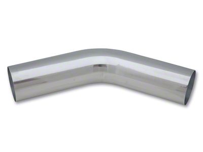 Vibrant Performance 1.5in O.D. Universal Aluminum Tubing 45 degree bend - 2156