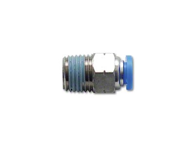 Vibrant Performance Male Straight Pneumatic Vacuum Fitting 1/4in NPT Thread - 2664