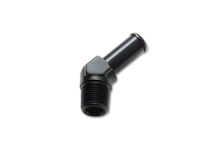 Vibrant Performance 1/8 NPT to 1/4in Barb Straight Fitting 45 Deg - 11220