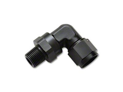 Vibrant Performance 10AN to 1/2in NPT Female Swivel 90 Degree Adapter - 11390
