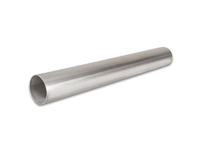 Vibrant Performance 1in O.D. T304 SS Straight Tubing - 5ft Length - 2597