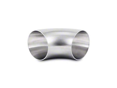 Vibrant Performance 2.75in OD T304 SS 90 Deg Mandrel Bend Elbow - 13311