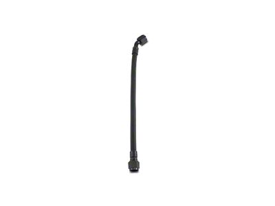 Vibrant Performance 24-Inch Pre-Assembled PTFE Lined Hose Assembly; -10AN; Straight/45-Degree