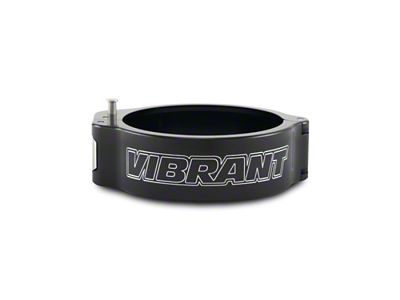 Vibrant Performance 3in O.D. Aluminized HD 2.0 Clamp - Anodized Black - 32536