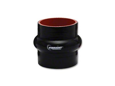 Vibrant Performance 4 Ply Reinforced Silicone Hump Hose Connector - 2.75in - 2733