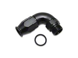 Vibrant Performance 90 Degree High Flow Swivel Hose End Fitting; -6AN to 8ORB