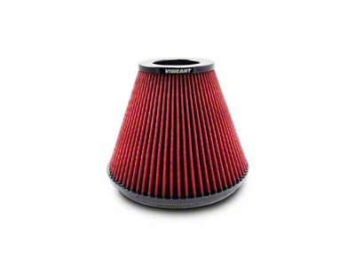 Vibrant Performance Classic Air Filter; 8.75-Inch Inlet