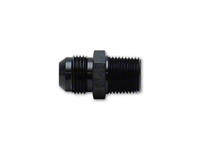 Vibrant Performance 8AN to 1/4in NPT Straight Adapter Fitting - Aluminum - 10219