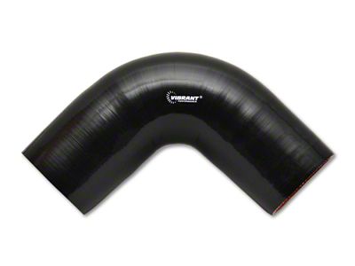 Vibrant Performance 90 Degree Silicone Elbow 1.625in ID x 5.00in Leg - 27925