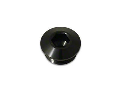 Vibrant Performance 10AN ORB Slimline Port Plug w/O-Ring - Anodized - 10994