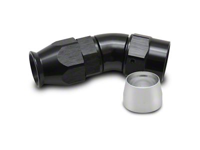 Vibrant Performance Aluminum 30 Degree One Piece Hose End for PTFE - 28312