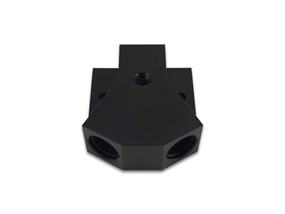 Vibrant Performance Billet Aluminum Y-Block Fitting with 1/8in NPT Port -10AN - 10894