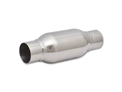 Vibrant Performance SS Resonator Standard Design 2.5in inlet/outlet x 12in long - 1792