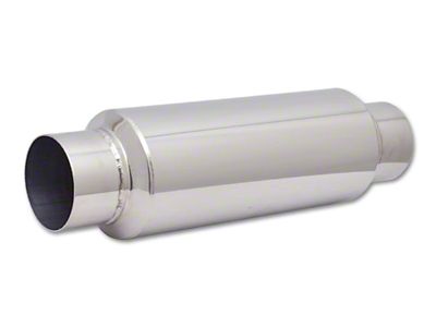 Vibrant Performance SS Resonator Standard Design 3.5in inlet/outlet x 18in long - 17970