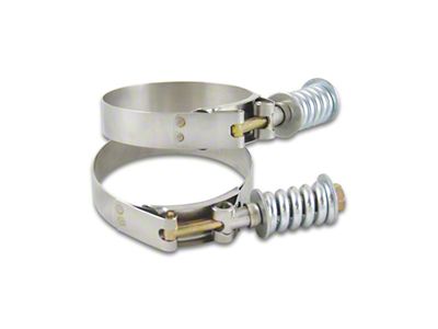 Vibrant Performance SS T-Bolt Clamps Pack of 2 Size Range: 3.53in - 27832
