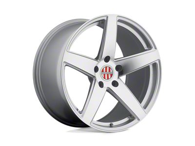 Victor Equipment Baden Silver with Mirror Cut Face Wheel; 19x11; 36mm Offset
