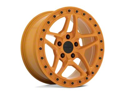 Victor Equipment Berg Gloss Orange with Black Bolts Wheel; 17x8; 20mm Offset