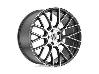 Victor Equipment Stabil Gunmetal with Mirror Cut Face Wheel; 19x10.5; 55mm Offset