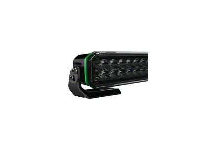 Vision X 20-Inch Explora Single Row Light Bar Trim Ring; Green