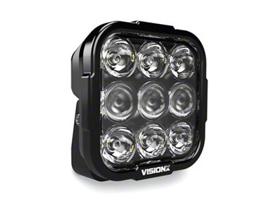 Vision X 4.50-Inch DURA PRO Dual-Action 9 LED Driving Light with DRL; White; Combo Beam (Universal; Some Adaptation May Be Required)