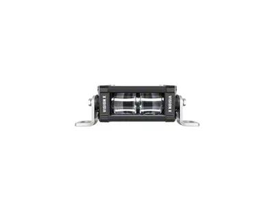 Vision X 5-Inch XPL Straight Selective Yellow SAE LED Light Bar; Elliptical Beam (Universal; Some Adaptation May Be Required)