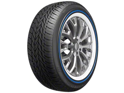 Vogue Custom Built Radial Blue Stripe Tire (215/70R15)