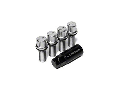 Vossen 30mm Lock Bolt - 14x1.5 - 17mm Hex - LUG-BL1450-30-CH