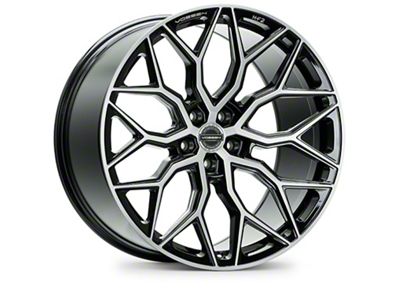 Vossen HF-2 Brushed Gloss Black Wheel; 19x9.5; 40mm Offset