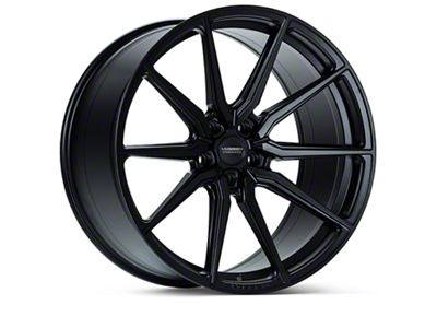 Vossen HF-3 Satin Black Wheel; 24x10; 32mm Offset; 5x150mm Bolt Pattern; 110.10mm Hub Bore