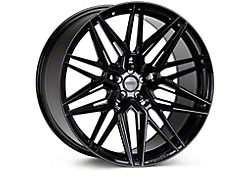 Vossen HF-7 Gloss Black Wheel; 19x9.5; 40mm Offset; 5x114.3mm Bolt Pattern; 73.10mm Hub Bore (04-14 Impreza WRX STI, WRX STI Limited)