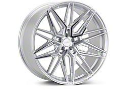 Vossen HF-7 Silver Polished Wheel; 20x9; 32mm Offset; 5x114.3mm Bolt Pattern; 73.10mm Hub Bore