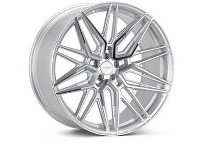 Vossen HF-7 Silver Polished Wheel; 22x10; 35mm Offset; 5x150mm Bolt Pattern; 110.10mm Hub Bore
