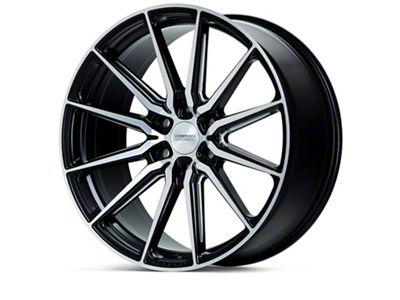 Vossen HF6-1 Brushed Matte Black Wheel; 20x9.5; 15mm Offset; 6x135mm Bolt Pattern; 87.10mm Hub Bore