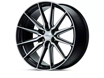 Vossen HF6-1 Brushed Matte Black Wheel; 20x9.5; 15mm Offset