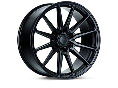 Vossen HF6-1 Satin Black Wheel; 22x9.5; 20mm Offset