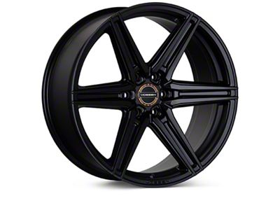 Vossen HF6-2 Satin Black Wheel; 20x9.5; 15mm Offset