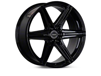 Vossen HF6-2 Gloss Black Wheel; 22x9.5; 20mm Offset