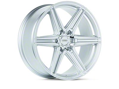 Vossen HF6-2 Silver Polished Wheel; 24x10; 25mm Offset