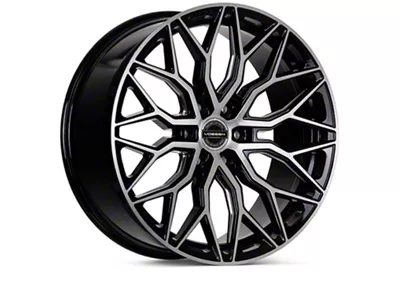 Vossen HF6-3 Brushed Gloss Black Wheel; 20x9.5; 15mm Offset