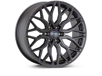 Vossen HF6-3 Matte Gunmetal Wheel; 22x9.5; 20mm Offset