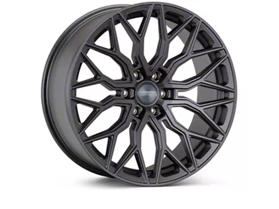 Vossen HF6-3 Matte Gunmetal Wheel; 22x9.5; 20mm Offset