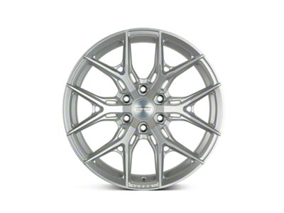 Vossen HF6-4 Satin Silver Wheel; 20x9.5; 15mm Offset