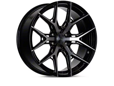Vossen HF6-4 Double Tinted Gloss Black Wheel; 22x10; -18mm Offset