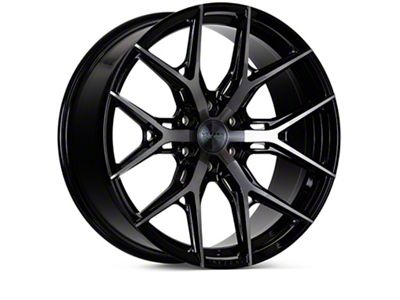 Vossen HF6-4 Double Tinted Gloss Black Wheel; 22x9.5; 20mm Offset