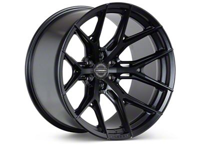 Vossen HF6-4 Satin Black Wheel; 24x10; 25mm Offset
