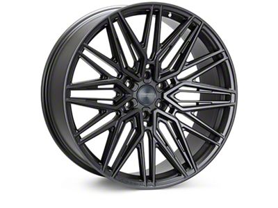Vossen HF6-5 Matte Gunmetal Wheel; 22x9.5; 20mm Offset