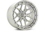 Vossen HFX1 Super Deep Silver Polished Wheel; 17x9; 0mm Offset; 6x139.7mm Bolt Pattern; 106.10mm Hub Bore