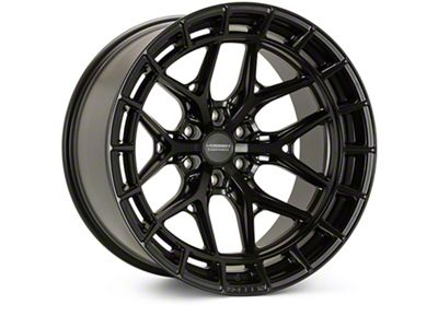 Vossen HFX1 Super Deep Satin Black Wheel; 22x12; -44mm Offset