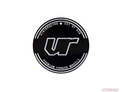 VR Forged Center Cap Car Wheels Gloss Black - CAP-H-CAR-GBLK
